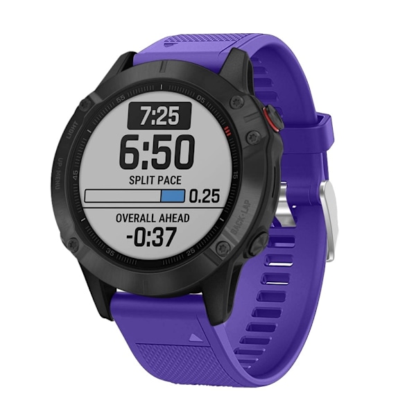 Sport Silikon Armband Garmin Lila