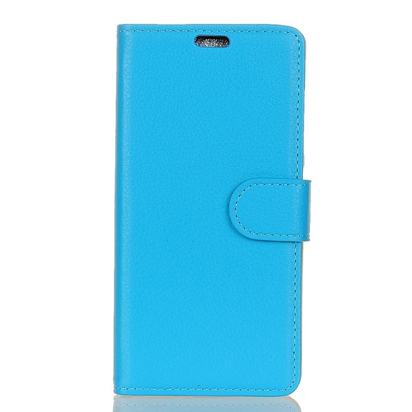Huawei Honor View 20 - Litchi Plånboksfodral - Blå Blue Blå