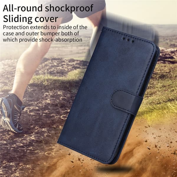 iPhone Air Fodral Läder Blå