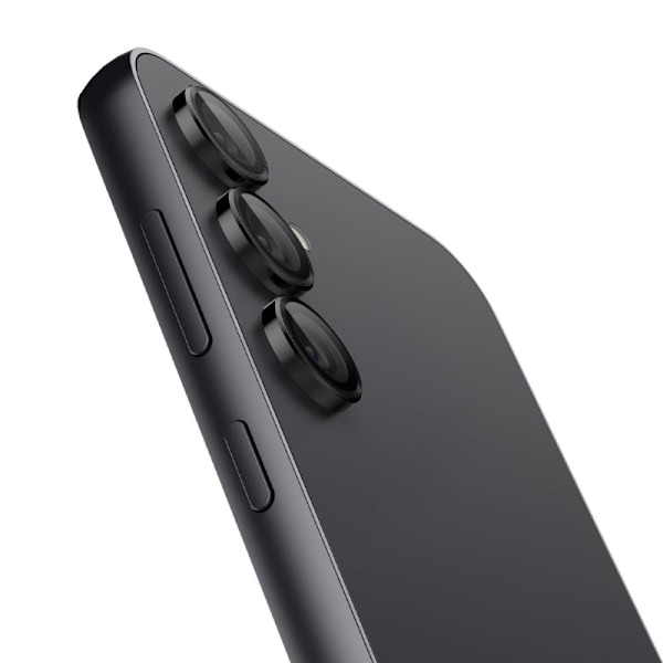 Spigen Galaxy S23 FE 2-PACK Optik.tR "Ez Fit" Linsskydd Svart