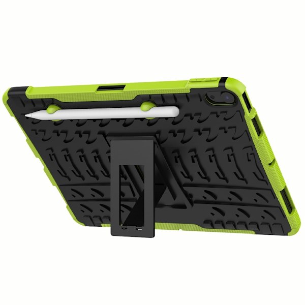 iPad Air 2025-2020 Skal Rugged Kickstand Armor Grön Green Grön