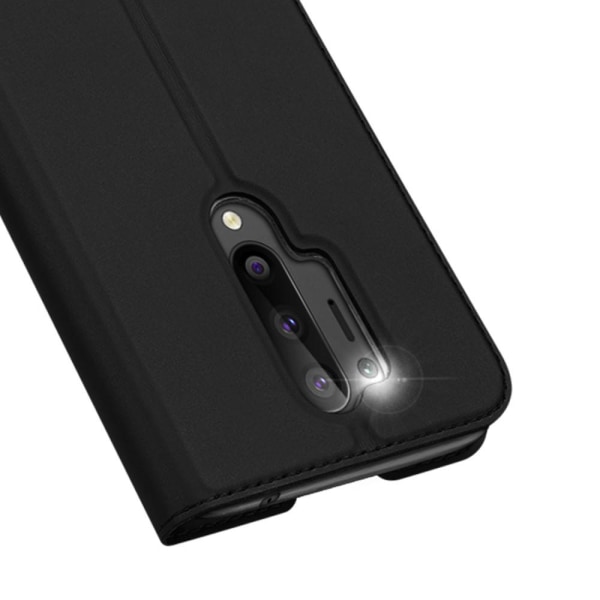 OnePlus 8 Pro - DUX DUCIS Plånboksfodral - Svart Black Svart