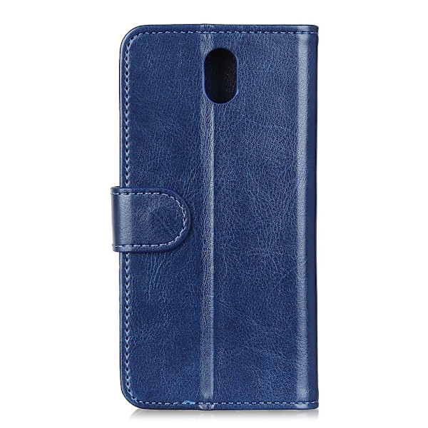 Xiaomi Redmi 8A - Retro Plånboksfodral - Blå Blå