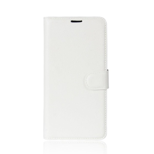 Sony Xperia XA2 Ultra - Litchi Plånboksfodral - Vit White Vit