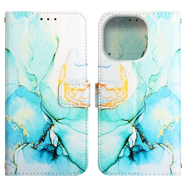 iPhone 14 Pro Fodral Marmor Grön