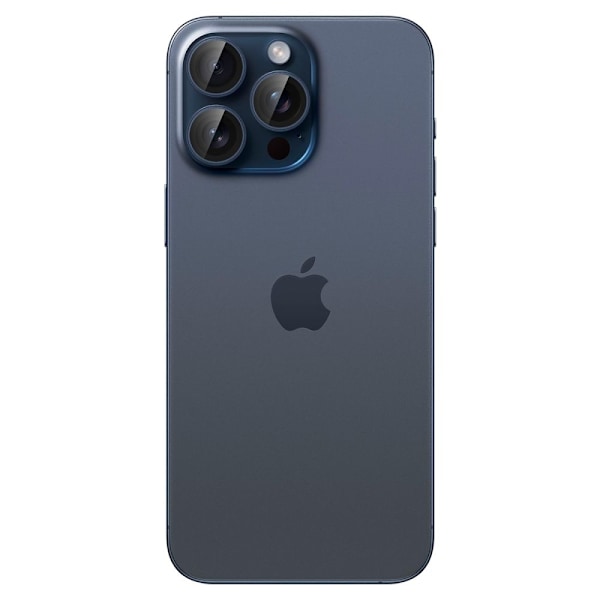 Spigen iPhone 15 Pro/Pro Max/14 Pro/Pro Max 2-PACK Optik.tR "Ez Fit"