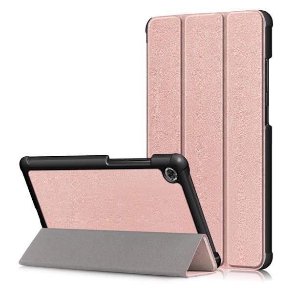 Lenovo Tab M7 - Slimfit Tri-Fold Fodral - Roséguld Roséguld Roséguld