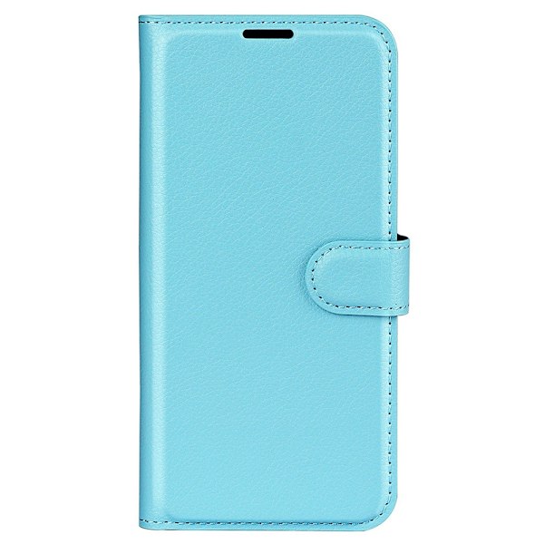 Xiaomi Redmi Note 12 Pro 5G Fodral Litchi Läder Blå