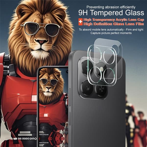 IMAK Honor 400 Smart Linsskydd Härdat Glas Transparent
