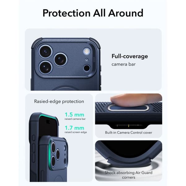 ESR iPhone 18 Pro Max / 17 Pro Max Skal MagSafe Cyber Tough