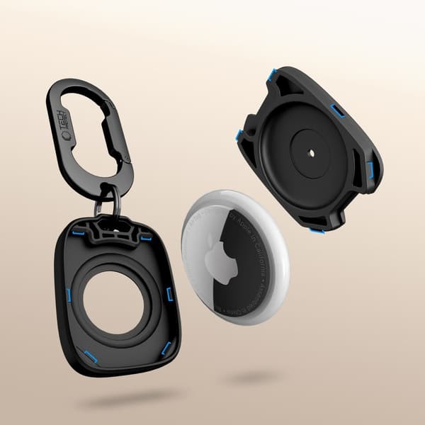 Tech-Protect Apple AirTag 2/1 Hållare Velar Svart