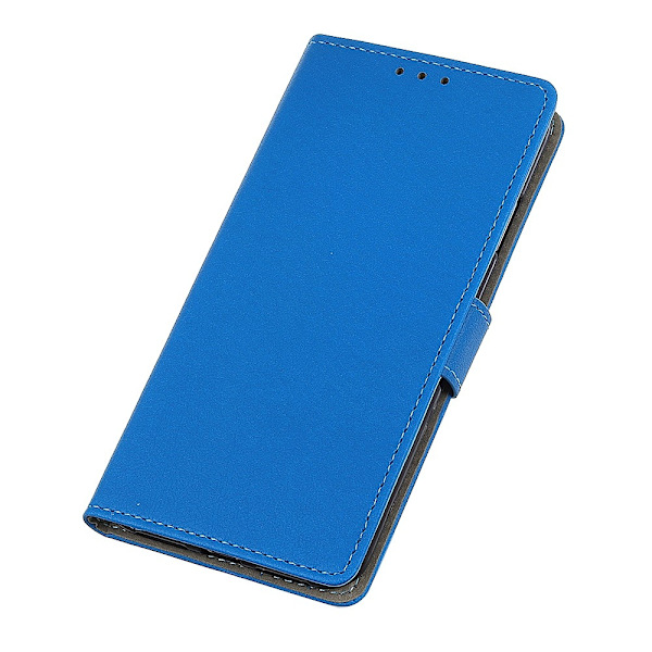 Samsung Galaxy A72 - Läder Fodral - Blå Blue Blå