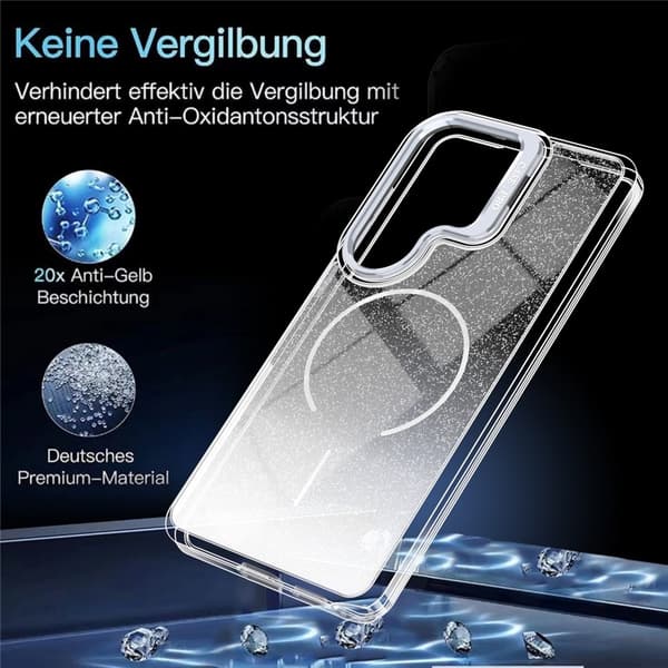 Samsung Galaxy S26 Ultra Skal MagSafe Gradient Glitter