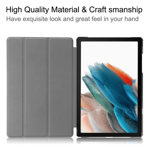 Samsung Galaxy Tab A9 Plus Fodral Tri-Fold Brush Painting