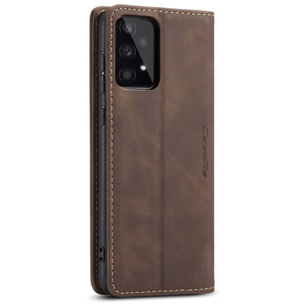 CASEME Samsung Galaxy A53 5G Fodral Retro Läder Brun