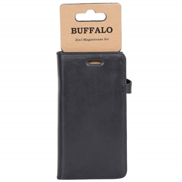 Buffalo Samsung Galaxy S9 Fodral 2in1 Äkta Läder Svart
