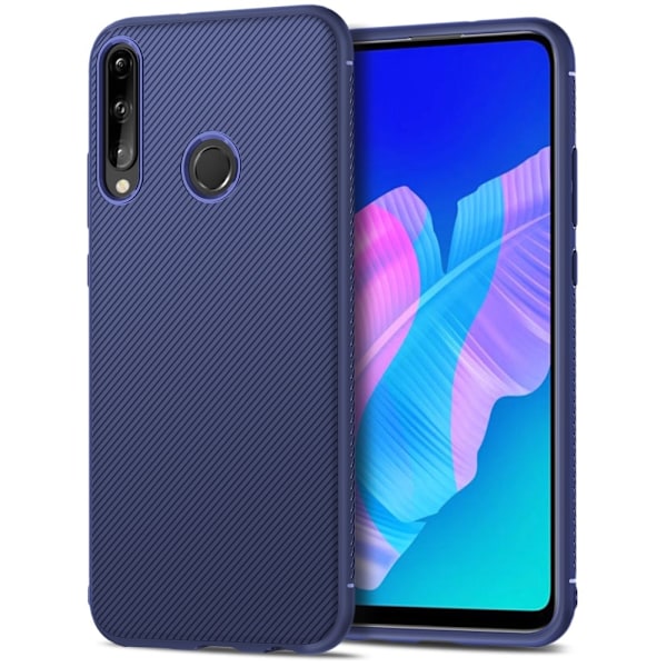 Huawei P40 Lite E - Jazz Twill Skal - Blå Blue Blå