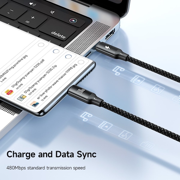 Mcdodo 1.2m 3in1 USB-C Till USB-C 100W/Lightning/Apple Watch