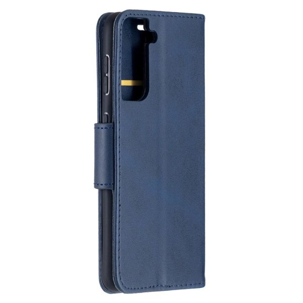 Samsung Galaxy S21 - Plånboksfodral - Blå Blue Blå