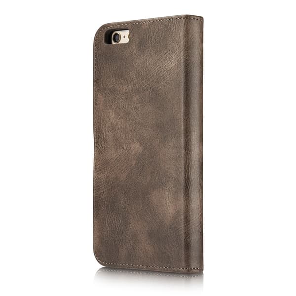 iPhone 6/6S - DG.MING 2in1 Magnet Fodral - Grå Grey Grå