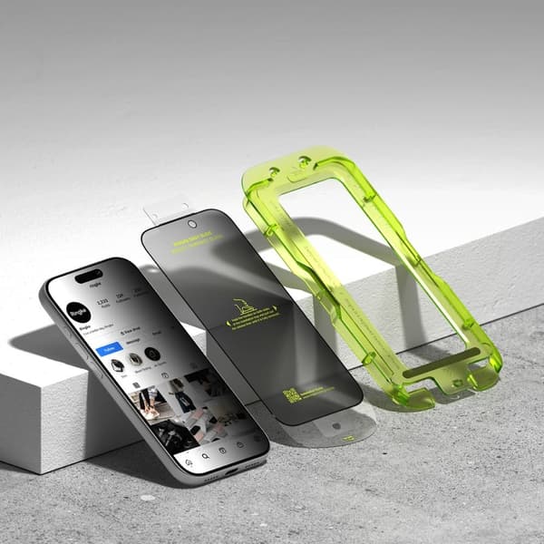 Ringke iPhone 17 Pro Max 2-PACK Easy Slide Skärmskydd Härdat Glas