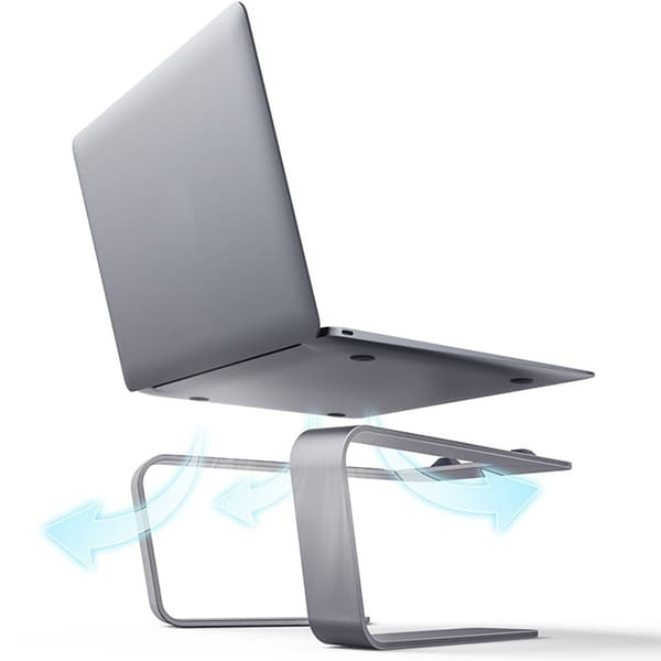BONERUY Laptop Stativ Silver