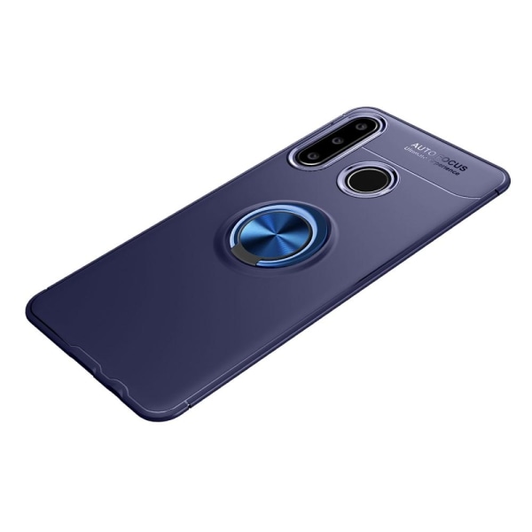Huawei P40 Lite E - Ring Skal - Blå Blue Blå