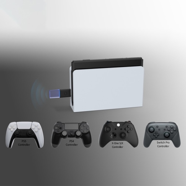 DOBE Bluetooth 5.0 Mottagare för Xbox/Nintendo/PS Spelkonsol
