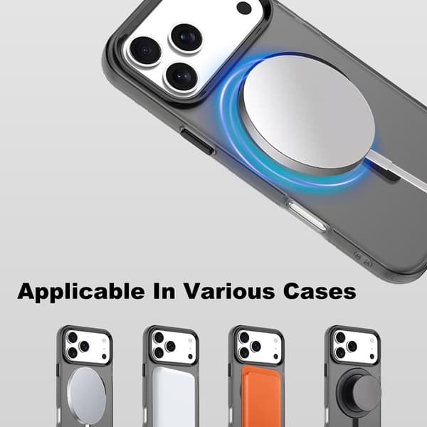 IMAK iPhone 17 Pro Max Skal MagSafe Anti Drop Svart