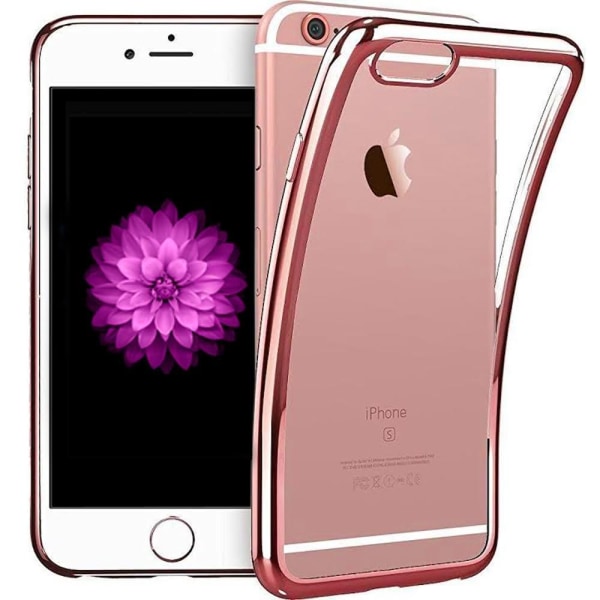 iPhone 7/8 Plus - Färgad TPU - Roséguld Roséguld