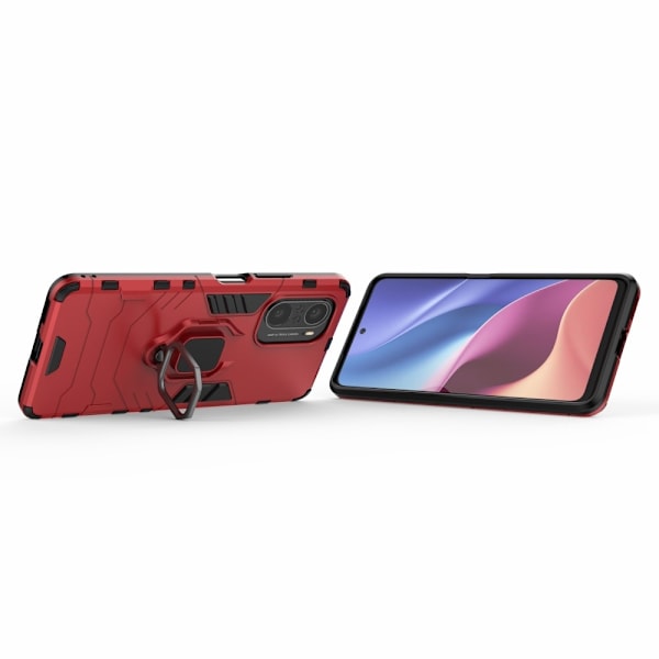 Xiaomi Mi 11i - Hybrid Ring Skal - Röd Röd