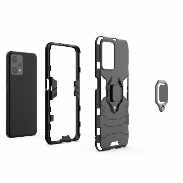 OnePlus Nord CE 2 Lite 5G Skal Ring Armor Hybrid Svart