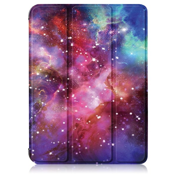 iPad Mini 2024/2021 Fodral Tri-Fold Pennhållare Cosmic Space