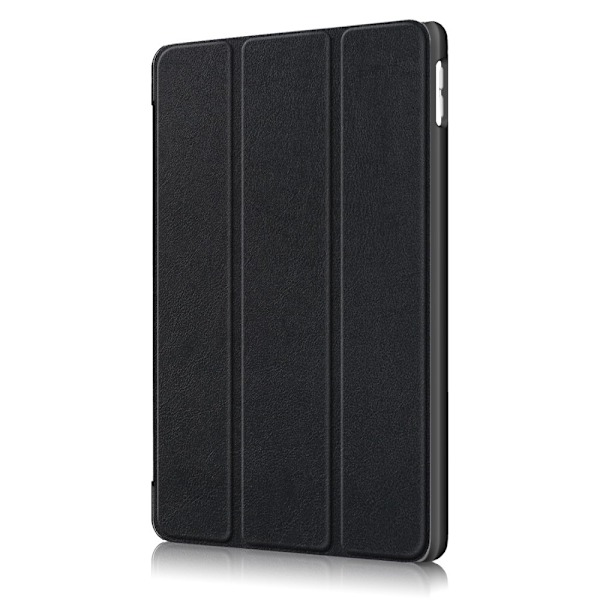 iPad 10.2 2019/2020/2021, iPad Air 10.5, Pro 10.5 Fodral Tri-Fold Svart Black Svart