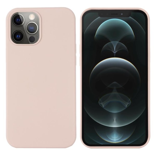 iPhone 15 Pro Skal MagSafe Silikon Ljus Rosa