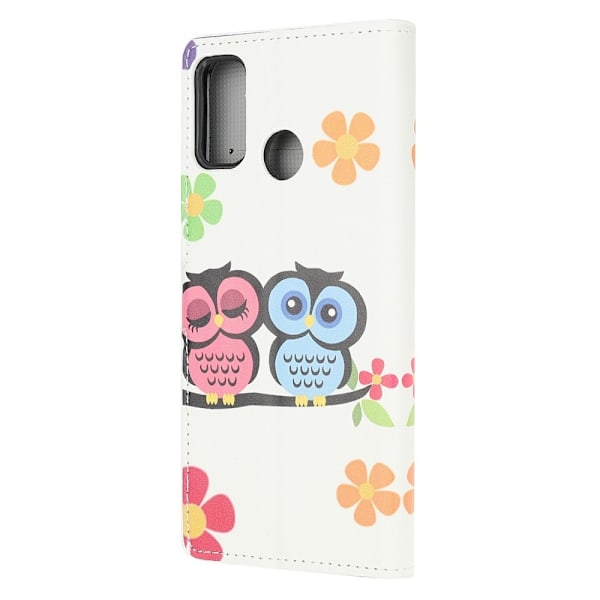 Motorola Moto G10/G20/G30 - Fodral Med Tryck - Ugglor Ugglor Ugglor