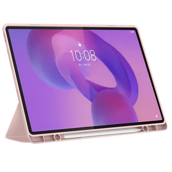 Tech-Protect Lenovo Idea Tab Plus Fodral SC Pennhållare Rosa