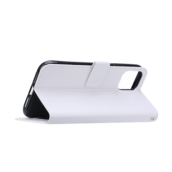 Samsung Galaxy A71 - Crazy Horse Fodral - Vit White Vit