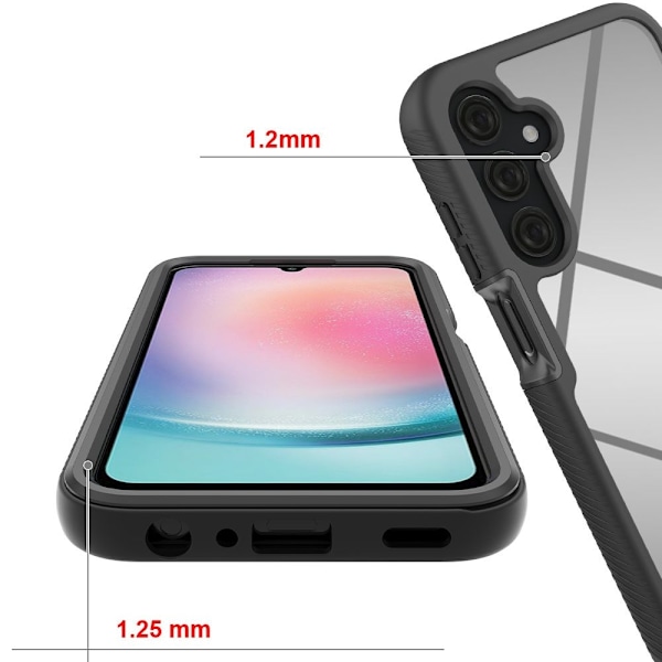 Tech-Protect Samsung Galaxy A25 5G Skal 360 Defense Svart