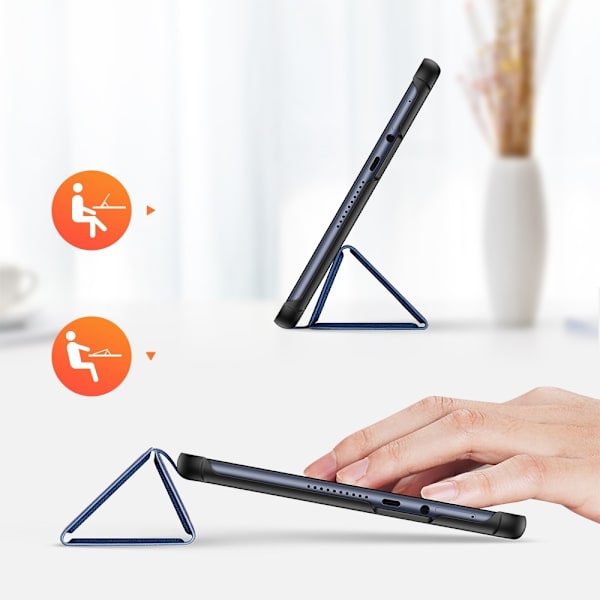 Huawei MatePad T 10 / T 10s - DUX DUCIS Tri-Fold Fodral - Blå Blue Blå