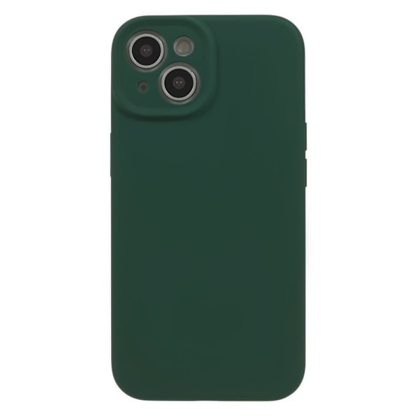 iPhone 15 Plus Skal Liquid Silikon Militär Grön