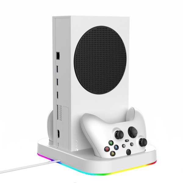iPega Xbox Series S LED Laddningsstation Med Kylare