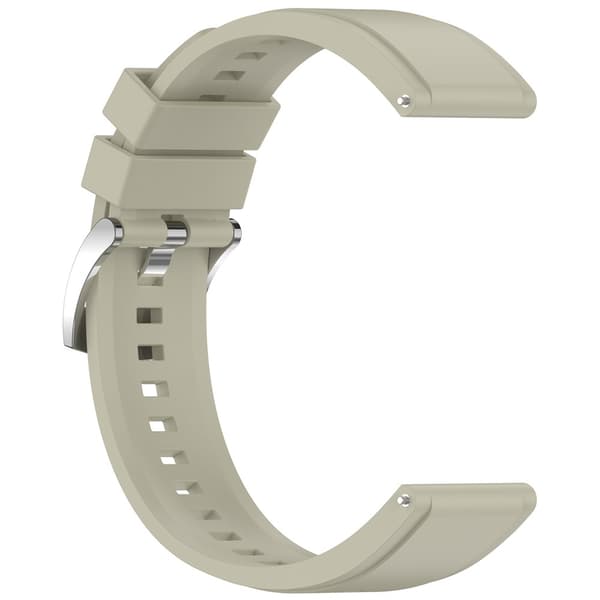 Klockarmband 22 mm Quick Release Silikon Grå