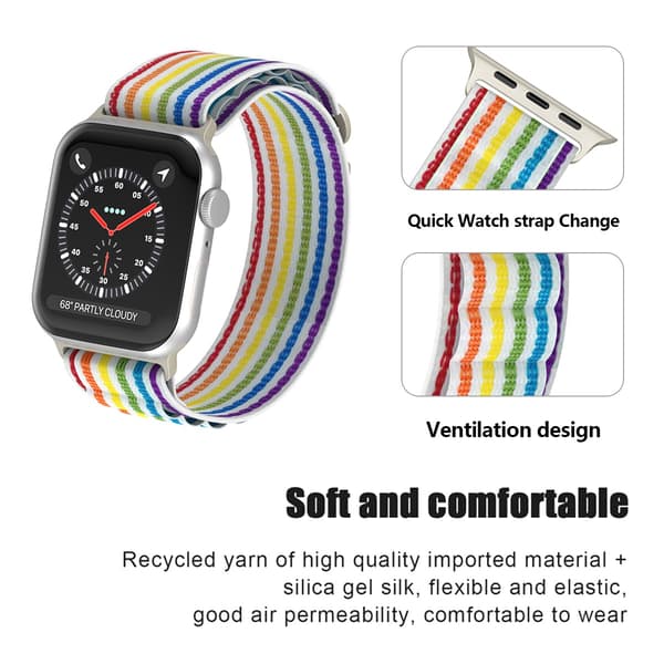 Apple Watch 42/44/45/46/49 mm Armband Alpine Pro Loop