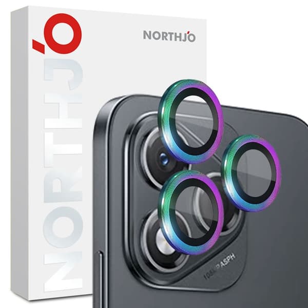 NORTHJO Honor 400 Lite Linsskydd Härdat Glas Colorful
