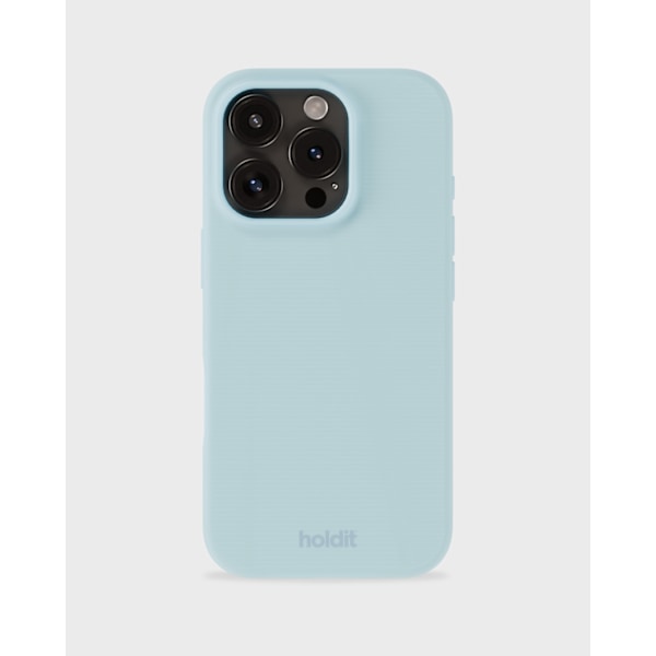 holdit iPhone 16 Pro Max Mobilskal Silikon Mineral Blue