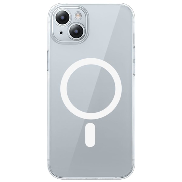 BASEUS iPhone 15 Skal MagSafe Lucent Series Transparent