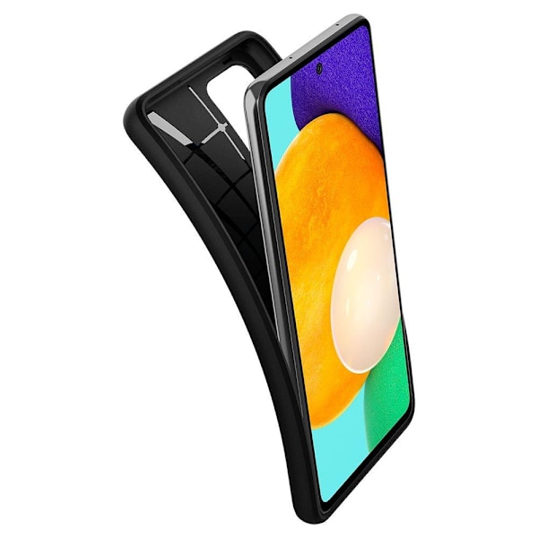 Samsung Galaxy A72 - Spigen Core Armor Skal - Svart Black Svart