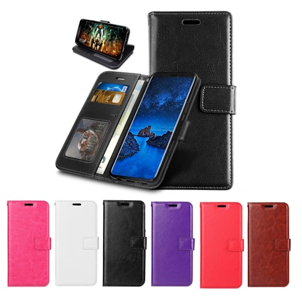 Sony Xperia 1 II - Plånboksfodral - Välj Färg! Black Svart
