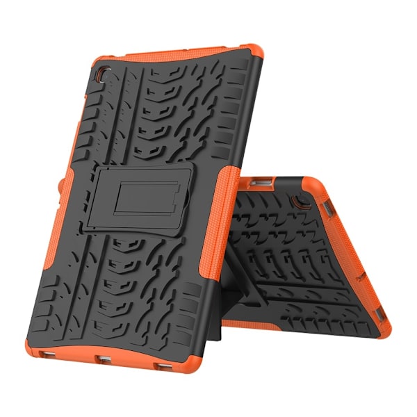 Samsung Galaxy Tab S5e - Rugged Kickstand Armor Skal - Orange Orange